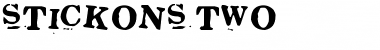Stickons Two Regular Font