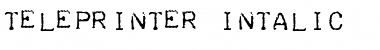 Download Teleprinter Font