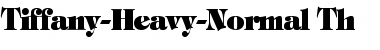 Tiffany-Heavy-Normal Th Regular Font