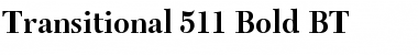 Transit511 BT Bold Font