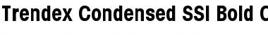 Trendex Condensed SSi Bold Condensed Font