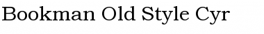 Bookman Old Style Cyr Regular Font