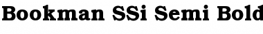 Bookman SSi Semi Bold Font