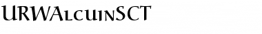 Download URWAlcuinSCT Font