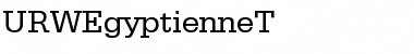 URWEgyptienneT Regular Font