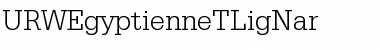 URWEgyptienneTLigNar Regular Font