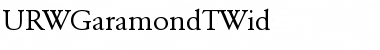 URWGaramondTWid Regular Font