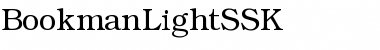 BookmanLightSSK Regular Font