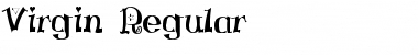 Virgin Regular Font