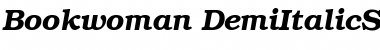 Bookwoman DemiItalicSH Font