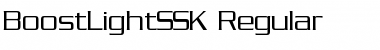 BoostLightSSK Regular Font