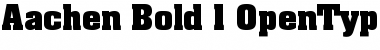 Aachen Bold Font