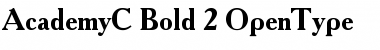 AcademyC Bold Font