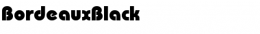 Download BordeauxBlack Font