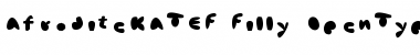 Download AfroditeKATEF Font