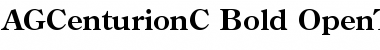 Download AGCenturionC Font