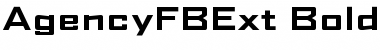 Download AgencyFBExt Font