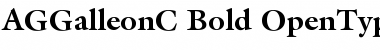 AGGalleonC Bold Font