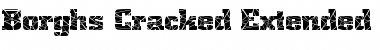 Borghs Cracked-Extended Normal Font