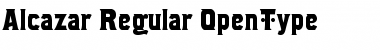 Alcazar Regular Font