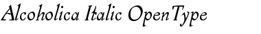 Alcoholica Italic Font