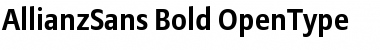 AllianzSans Bold Font