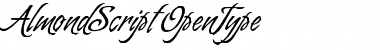 Almond Script Regular Font