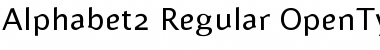 Alphabet2 Regular Font