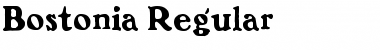 Bostonia Regular Font