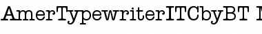 Download ITC American Typewriter Font