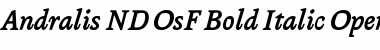 Download Andralis ND OsF Font