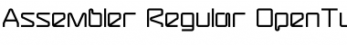 Download Assembler-Regular Font