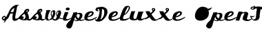 Asswipe Deluxxe Font