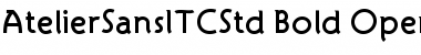 Download Atelier Sans ITC Std Font