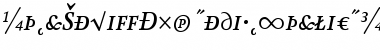 AtmaSerifExp-MediumItalicMC Regular Font