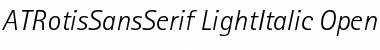 ATRotisSansSerif Regular Font