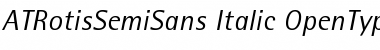 ATRotisSemisans Regular Font