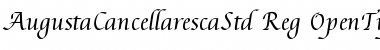 Download Augusta Cancellaresca Std Font