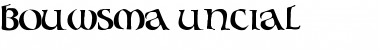 Bouwsma Uncial Regular Font