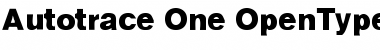 Autotrace One Font