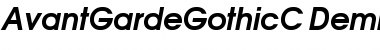 AvantGardeGothicC Regular Font