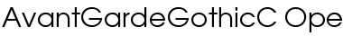 Download AvantGardeGothicC Font