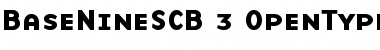 Base9SC SCB Font