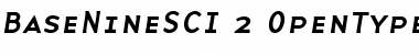 BaseNine SCI Font