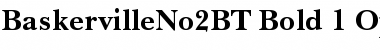 Download Baskerville No.2 Font