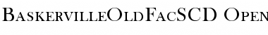 Download Baskerville Old Face SC D Font