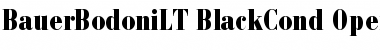 Bauer Bodoni LT Regular Font