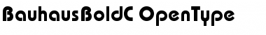 BauhausBoldC Regular Font