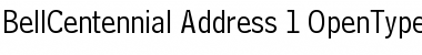 Bell Centennial Address Font