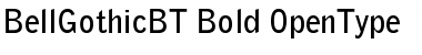 Bell Gothic Bold Font